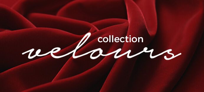 Mobilier en velours