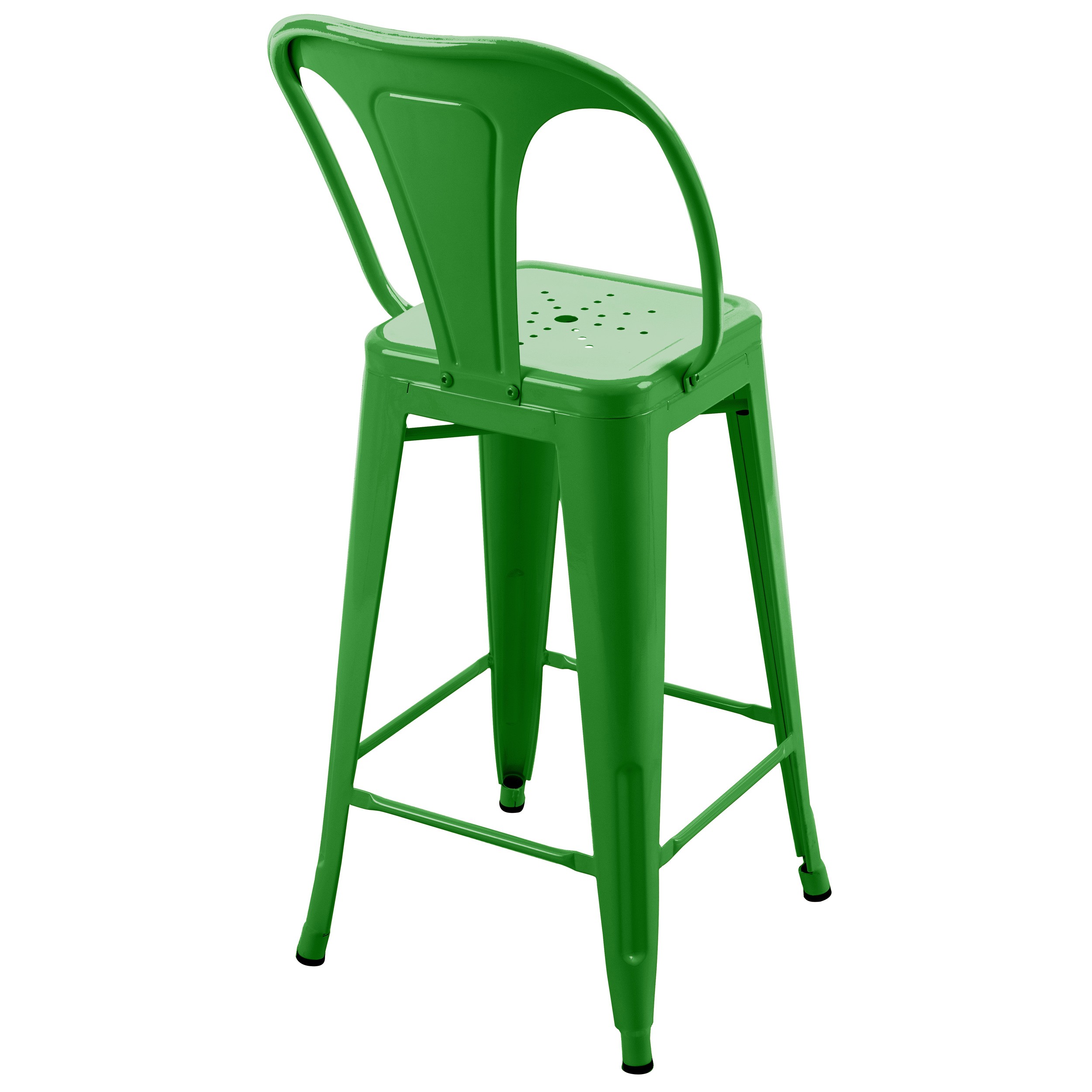 Chaise de bar Indus vert 66 cm (lot de 2)  commandez les chaises de