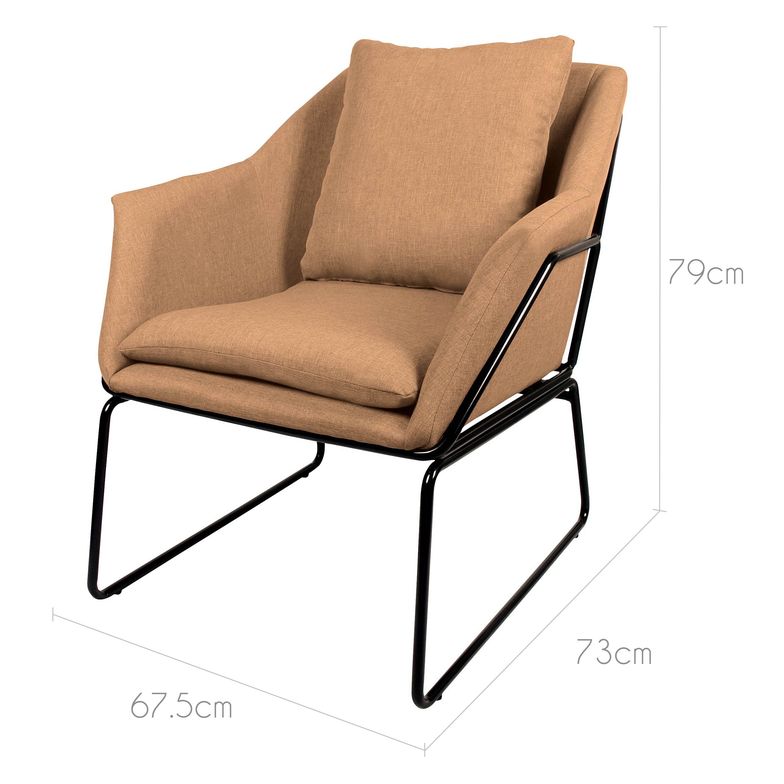 Fauteuil Pitea Beige Commandez Les Fauteuils Pitea Beiges Design