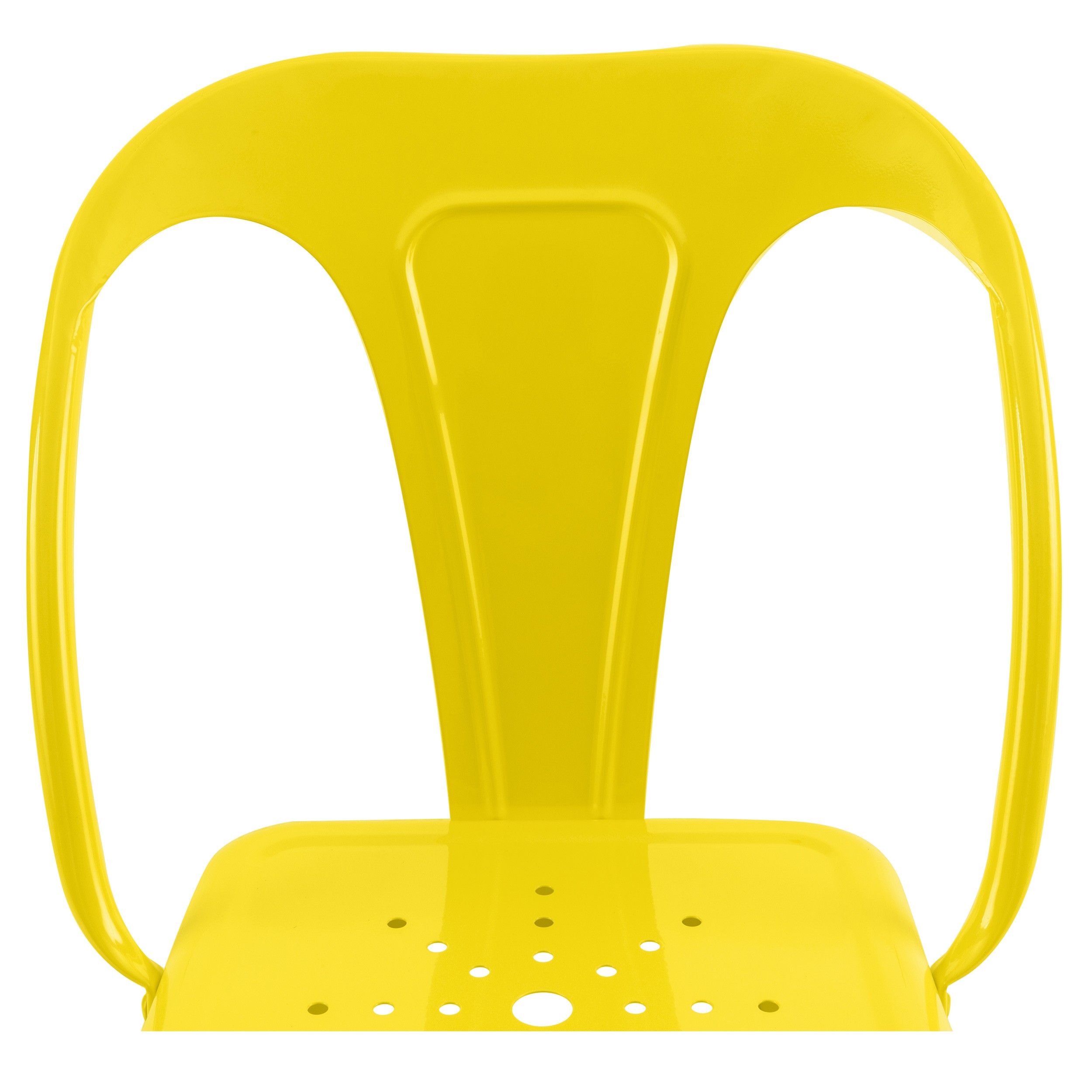 Chaise de bar Indus jaune 66 cm (lot de 2) commandez les chaises de