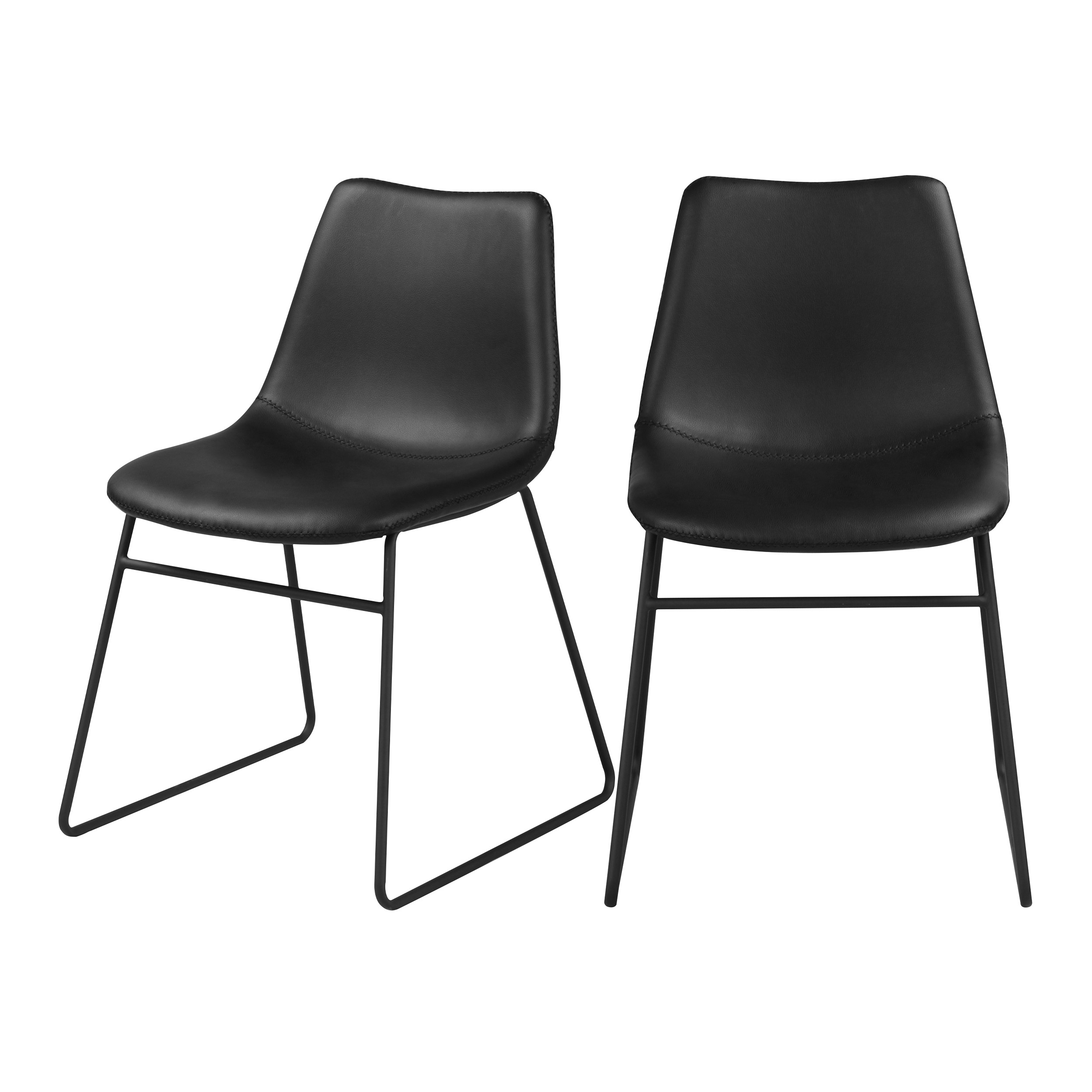 Chaise Gaspard noire (lot de 2) Chaise Gaspard noire (lot de 2)