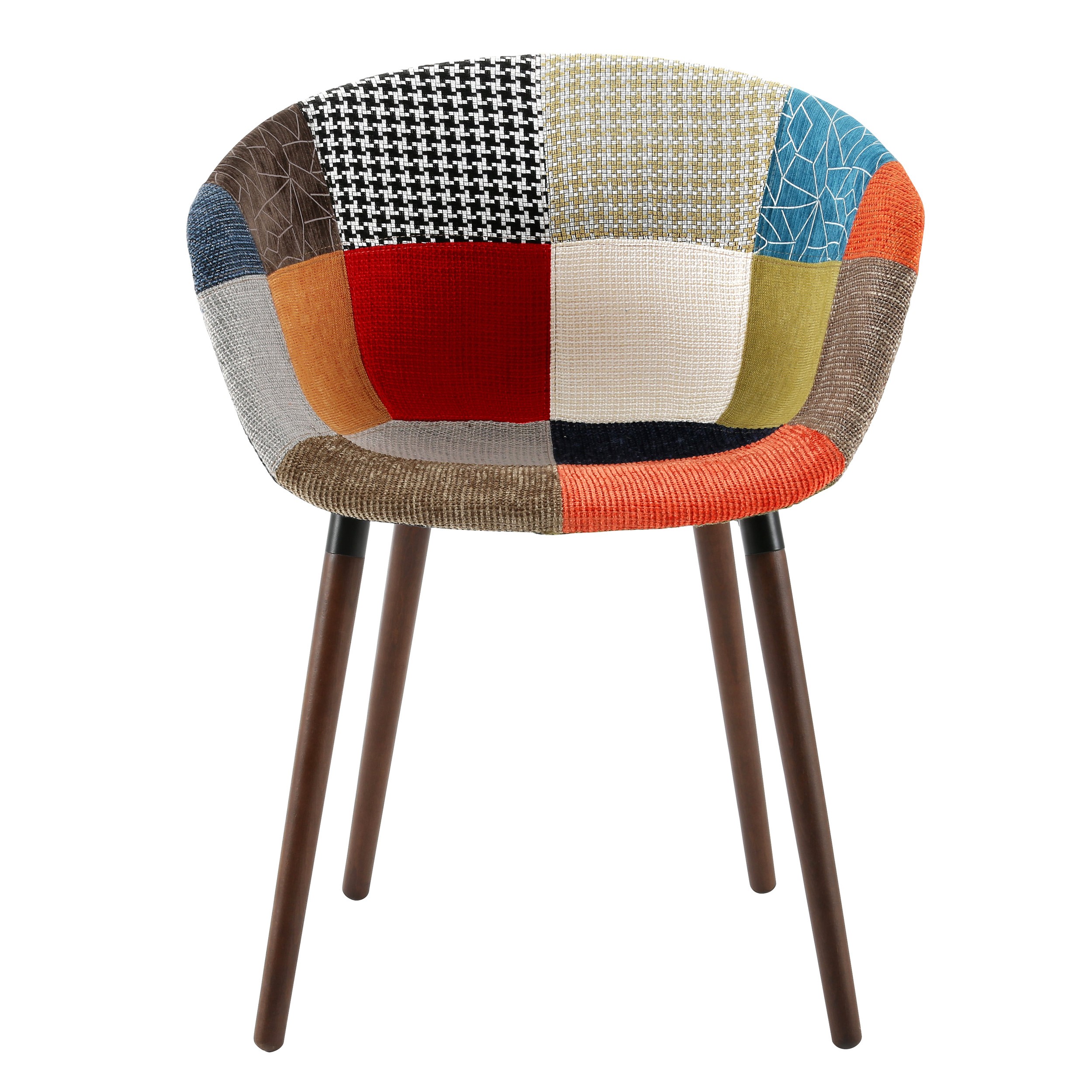 Chaise Dolly patchwork multicolore découvrez les chaises Dolly