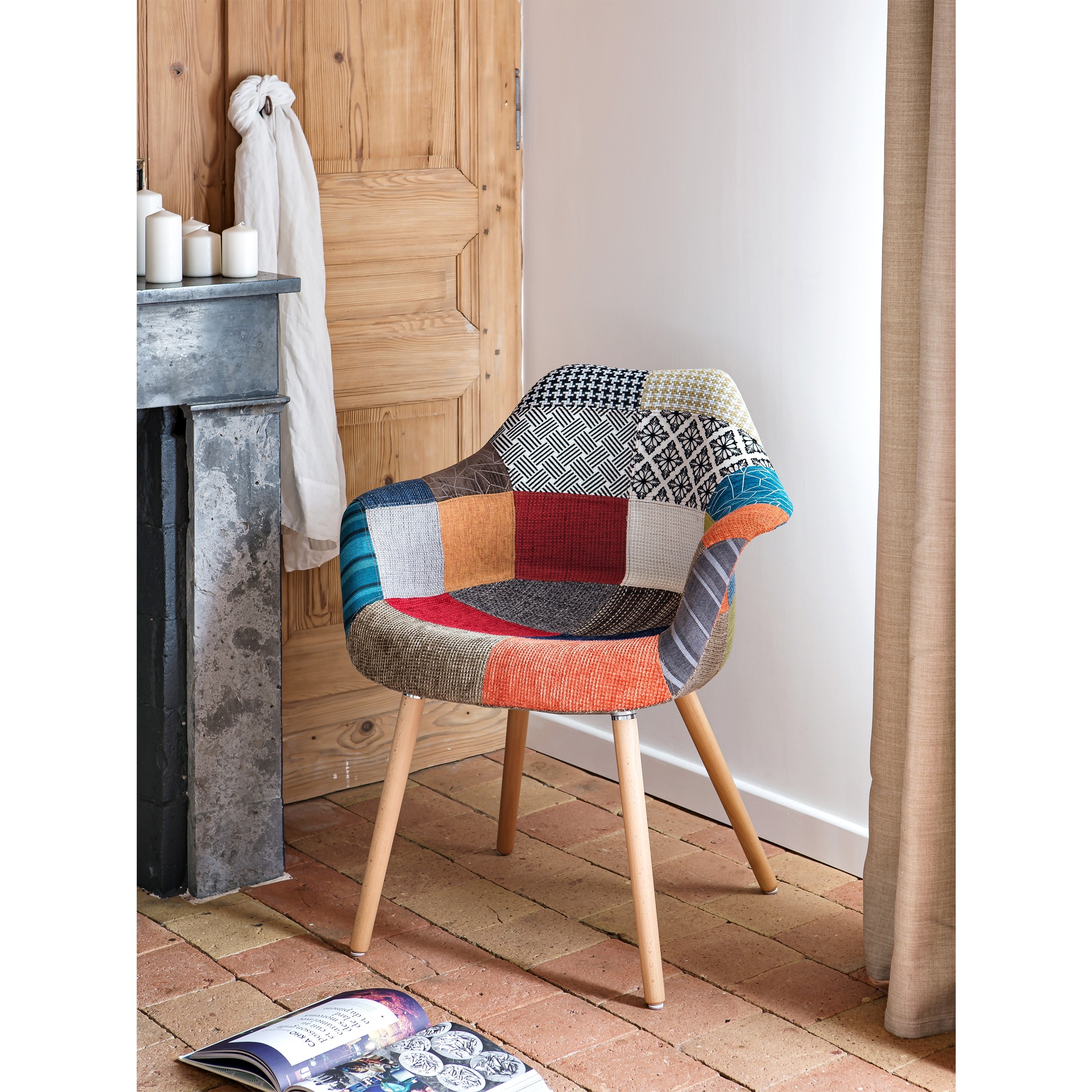 Chaise Anssen patchwork testez nos chaises Anssen patchwork design