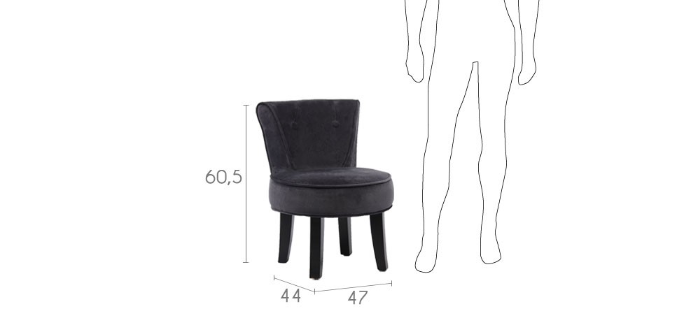 Petit fauteuil Crapaud gris : commandez nos petits ...