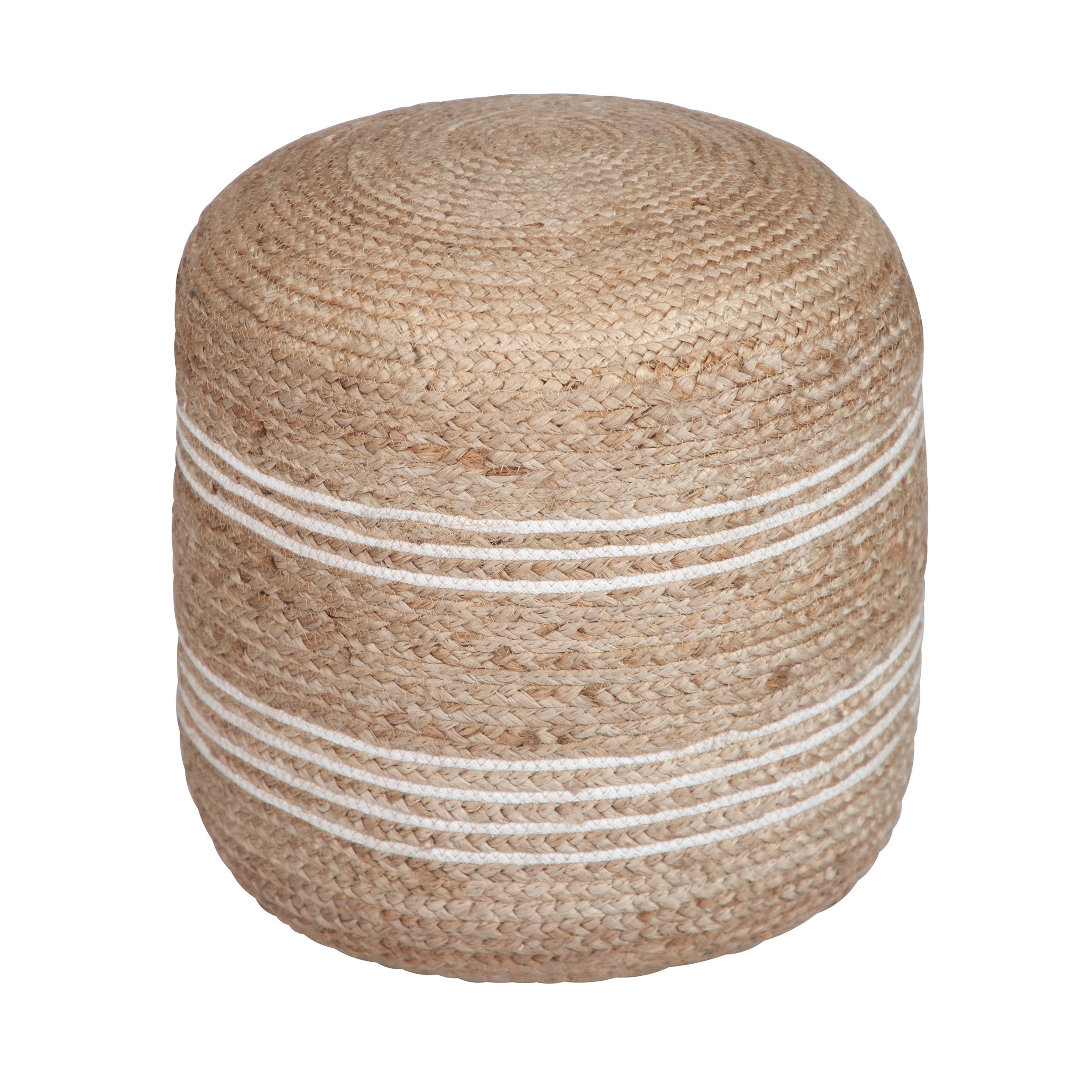Pouf Roanne en jute