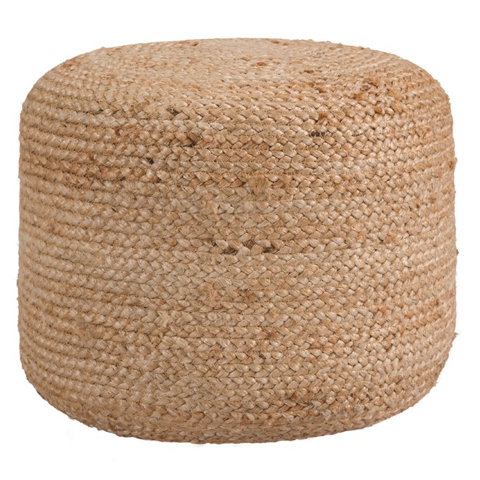 Pouf rond Katy en jute