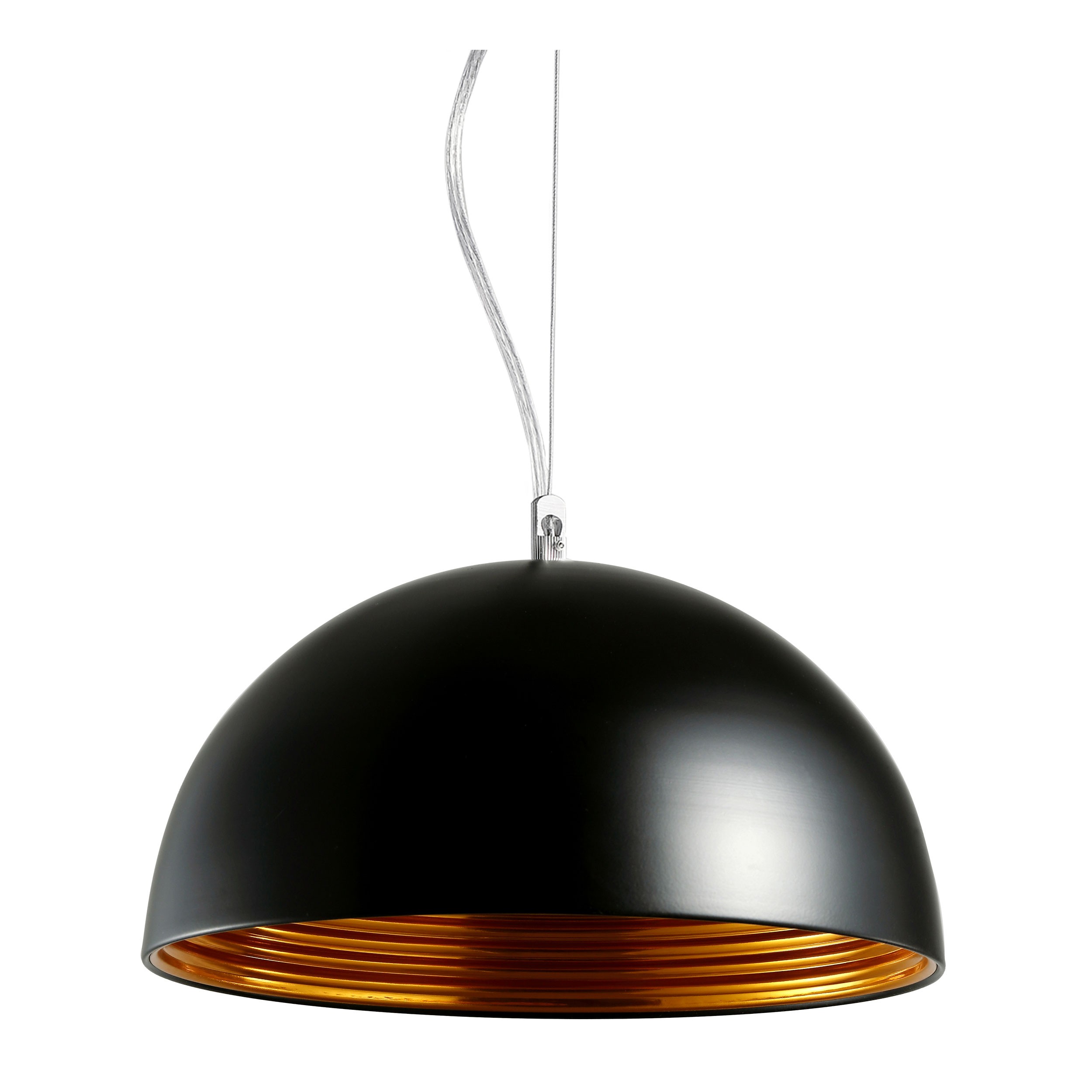 Suspension Studio noire et or L choisissez nos suspensions Studio