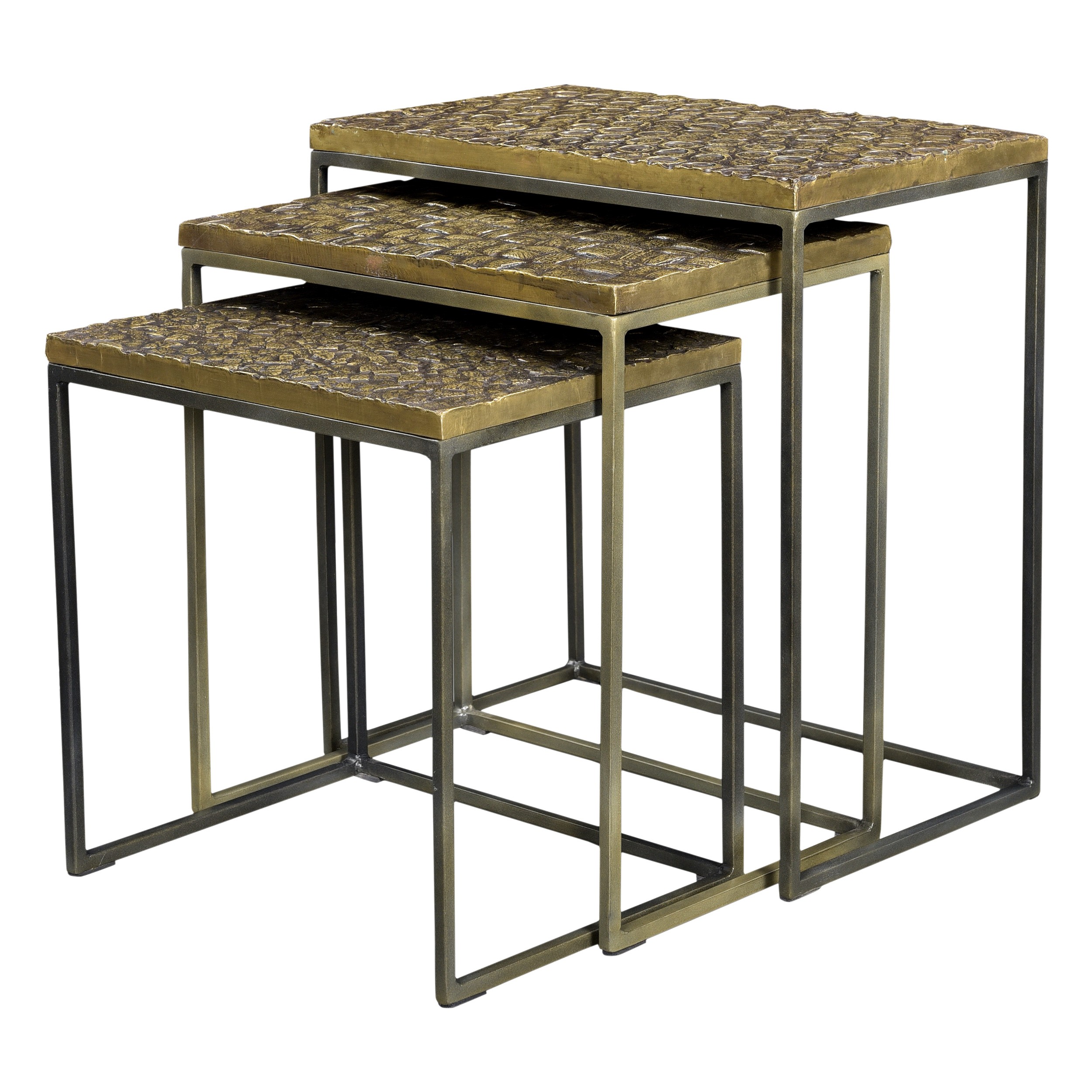 Tables Basses Gigognes Carrees Akshaya Lot De 3 Commandez Nos