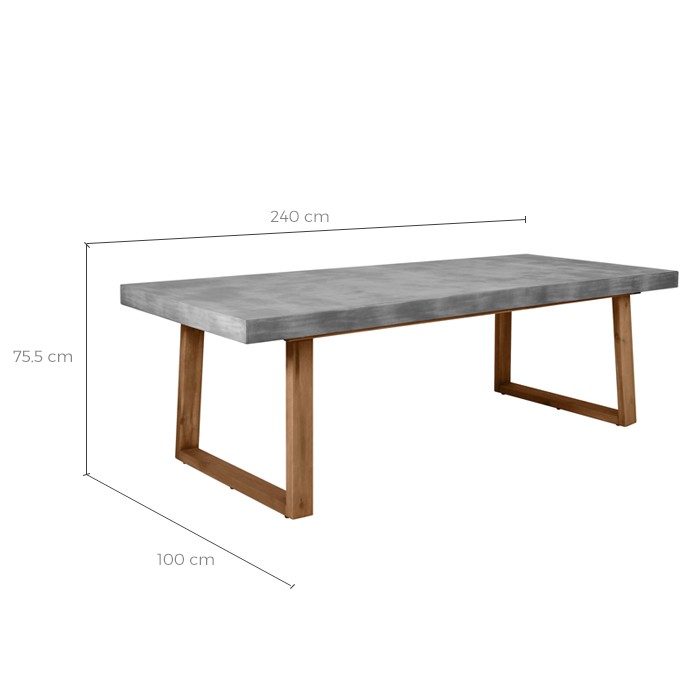Table 240 Cm Combien De Personnes