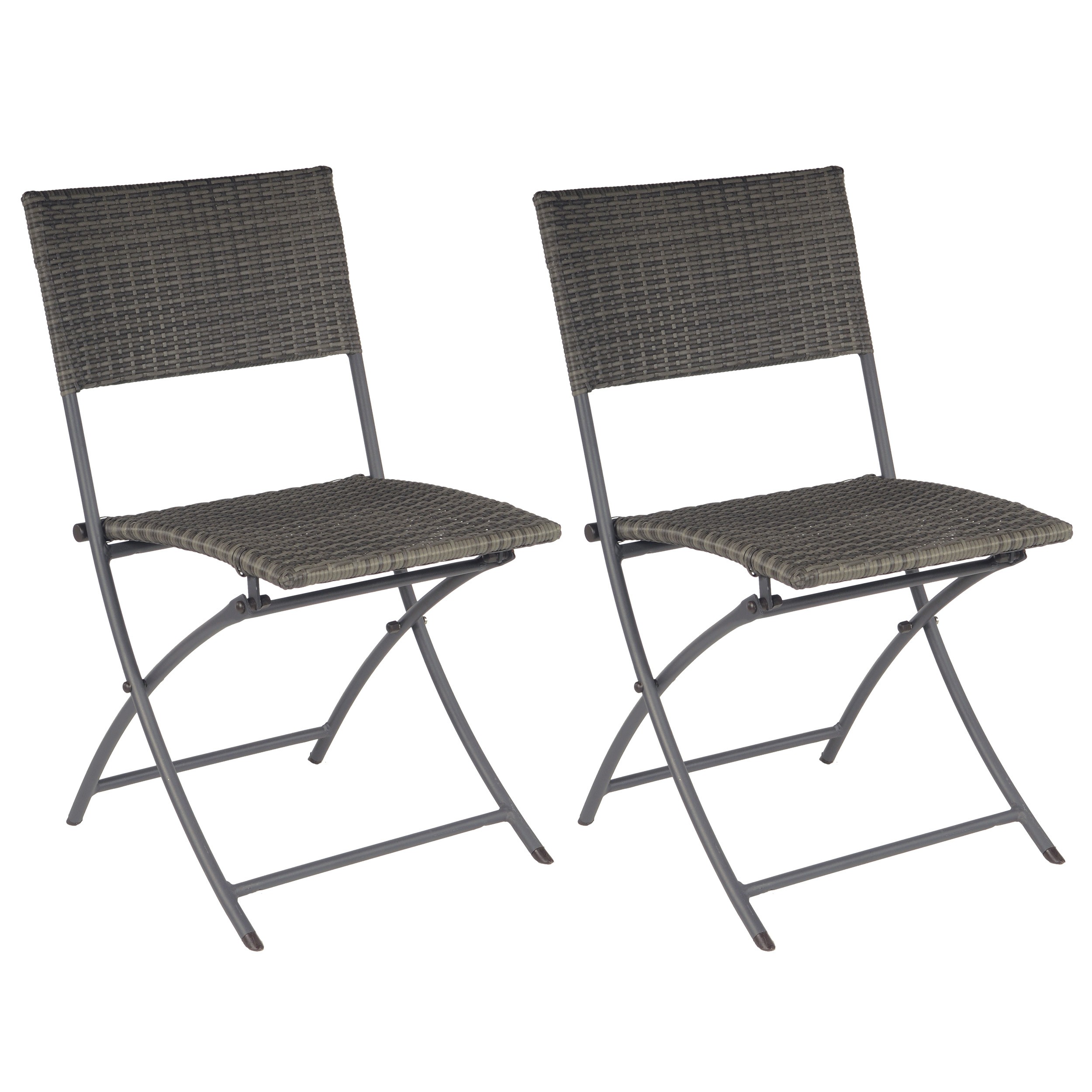 Chaise de jardin Zanzibar grise (lot de 2)  achetez nos chaises de