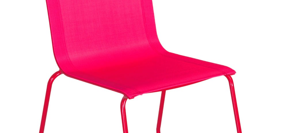 Chaise empilable rose  craquez pour nos chaises empilables roses à