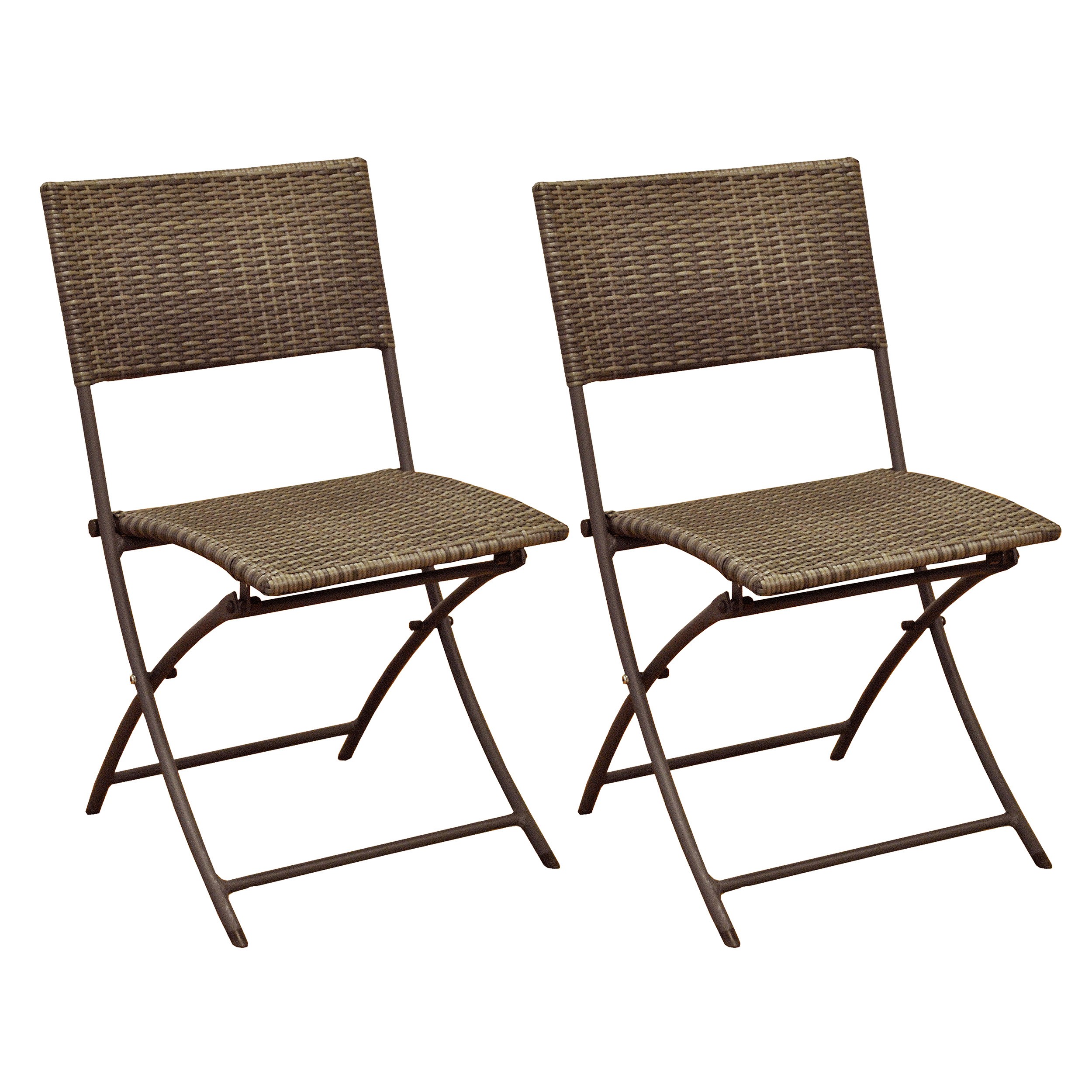 Chaise de jardin Zanzibar marron (lot de 2)  découvrez nos chaises de