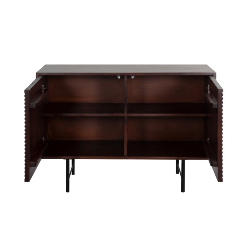 Commode Cleopatre En Bois 2 Portes
