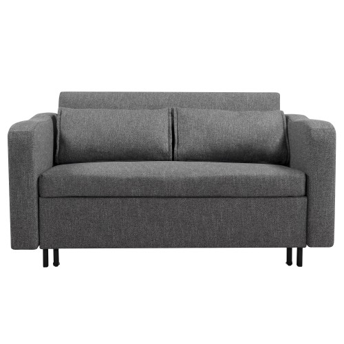 Canapé Lit Ambre 2 Places Gris