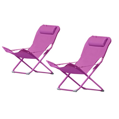 De 2 Chaise Talanga Roselot Longue CdoexB