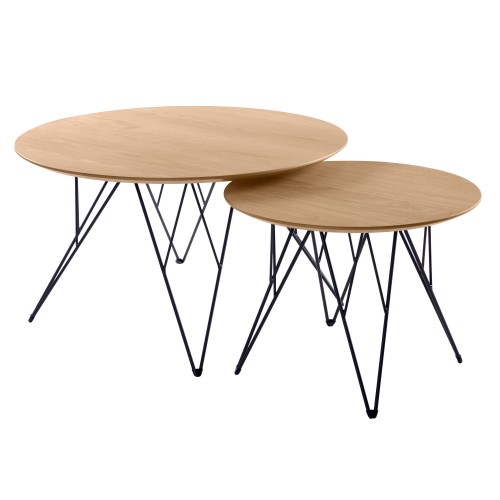 Table Basse Gigogne Kari Lot De 2 Decouvrez Les Tables Basses