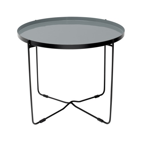 Table Basse Ronde Hisor Grise Commandez Les Tables Basses Rondes Hisor Grises Rdv Deco