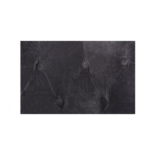 Fauteuil Crapaud Velours Gris Lot De 2