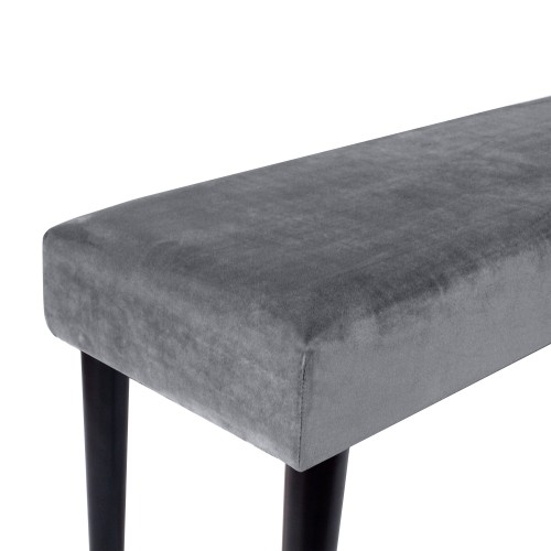 Banc Auguste En Velours Gris Decouvrez Nos Bancs Auguste En