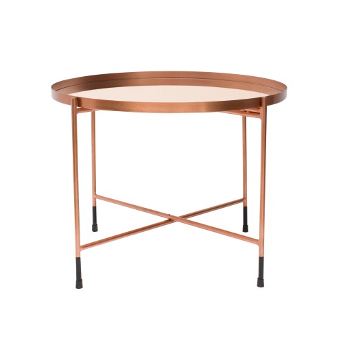 Table Basse Ronde Dusti Cuivre